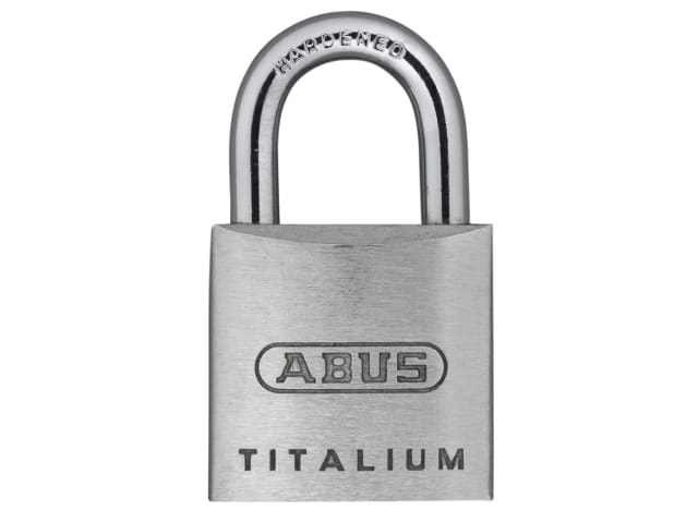 ABUS Mechanical 64TI/20mm TITALIUM Padlock Keyed Alike KA6205