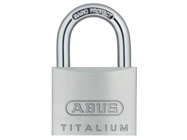 ABUS Mechanical 64TI/40mm TITALIUM Padlock Carded