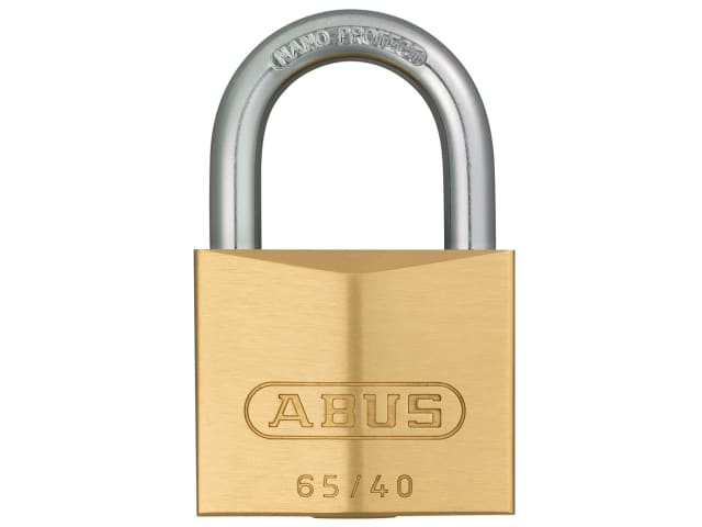 ABUS Mechanical 65/40mm Brass Padlock Keyed Alike 404