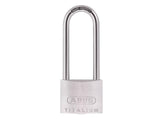 ABUS Mechanical 80TI/40mm TITALIUM Padlock 40mm Long Shackle Keyed Alike KA8012