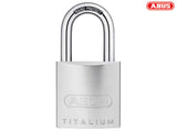 ABUS Mechanical 86TI/45mm TITALIUM Padlock Without Cylinder