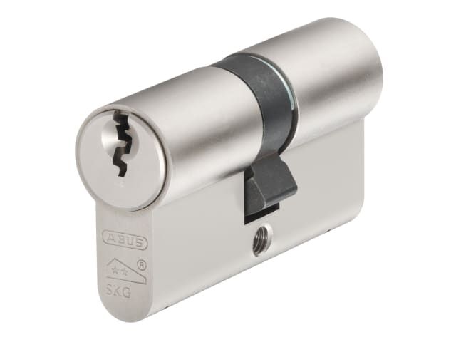 ABUS Mechanical E60NP Euro Double Cylinder Nickel Pearl 50mm / 50mm Box