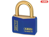 ABUS Mechanical T84MB/40mm Blue Rustproof Padlock