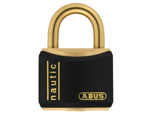 ABUS Mechanical T84MB/30mm Black Rustproof Padlock Carded