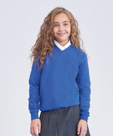 Awdis Academy Kids Academy V-Neck Sweatshirt