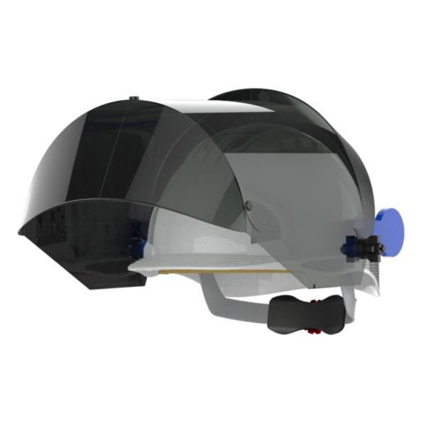 JSP AFP-25 Helmet Mounted Electrical Arc Faceshield with weight balancing system