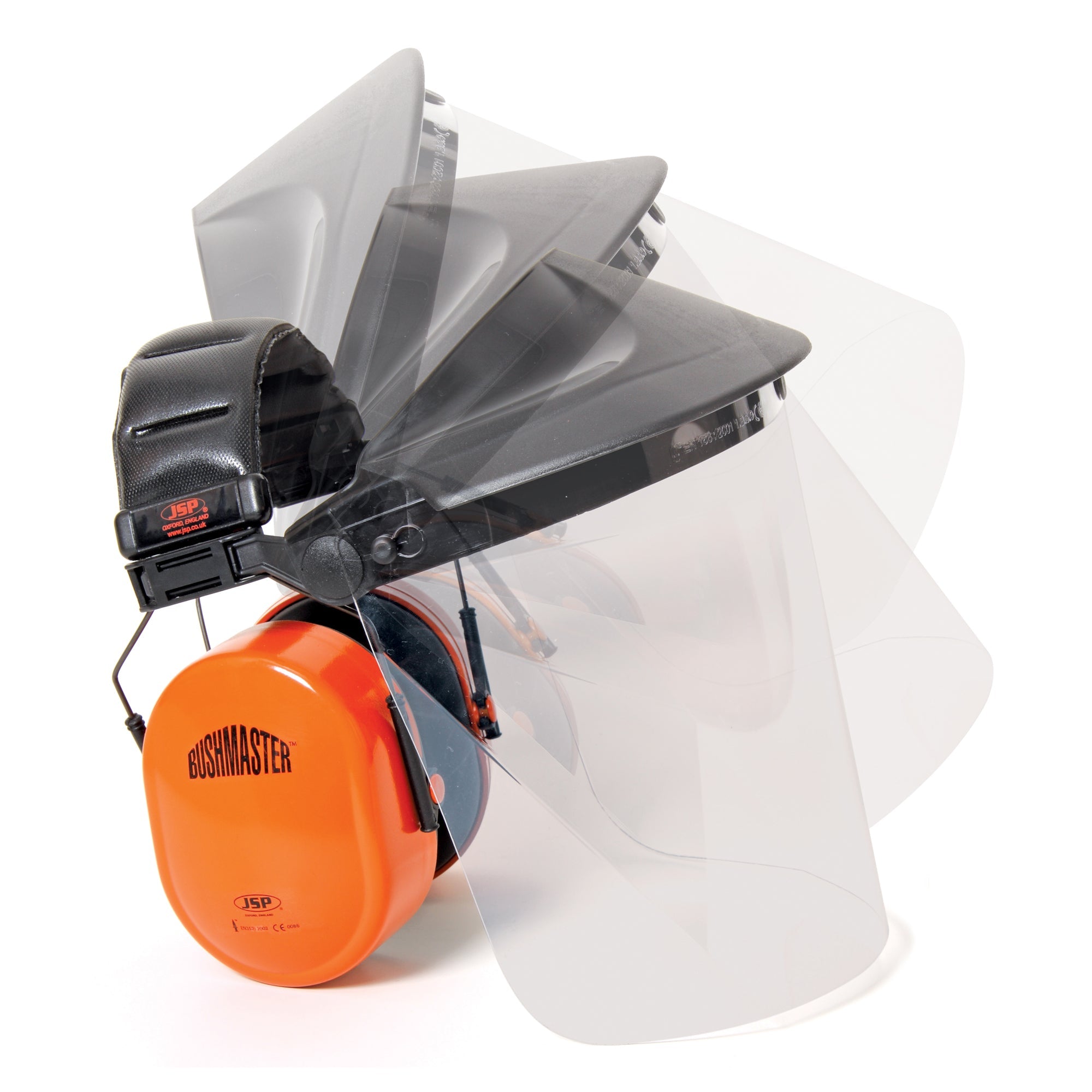 JSP Bushmaster with 20cm Polycarb Visor