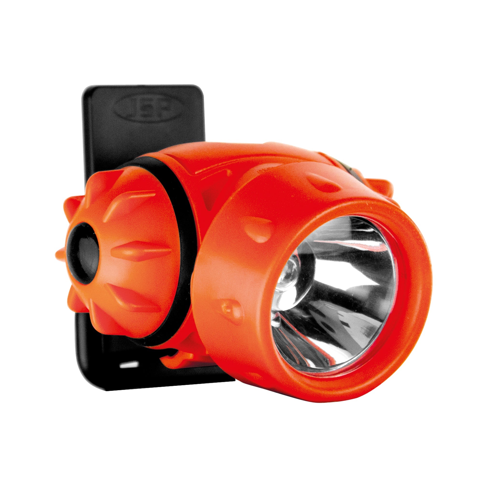 JSP CREE Q5 LED Safety Helmet Mounted Lamp - Hi-Vis Orange