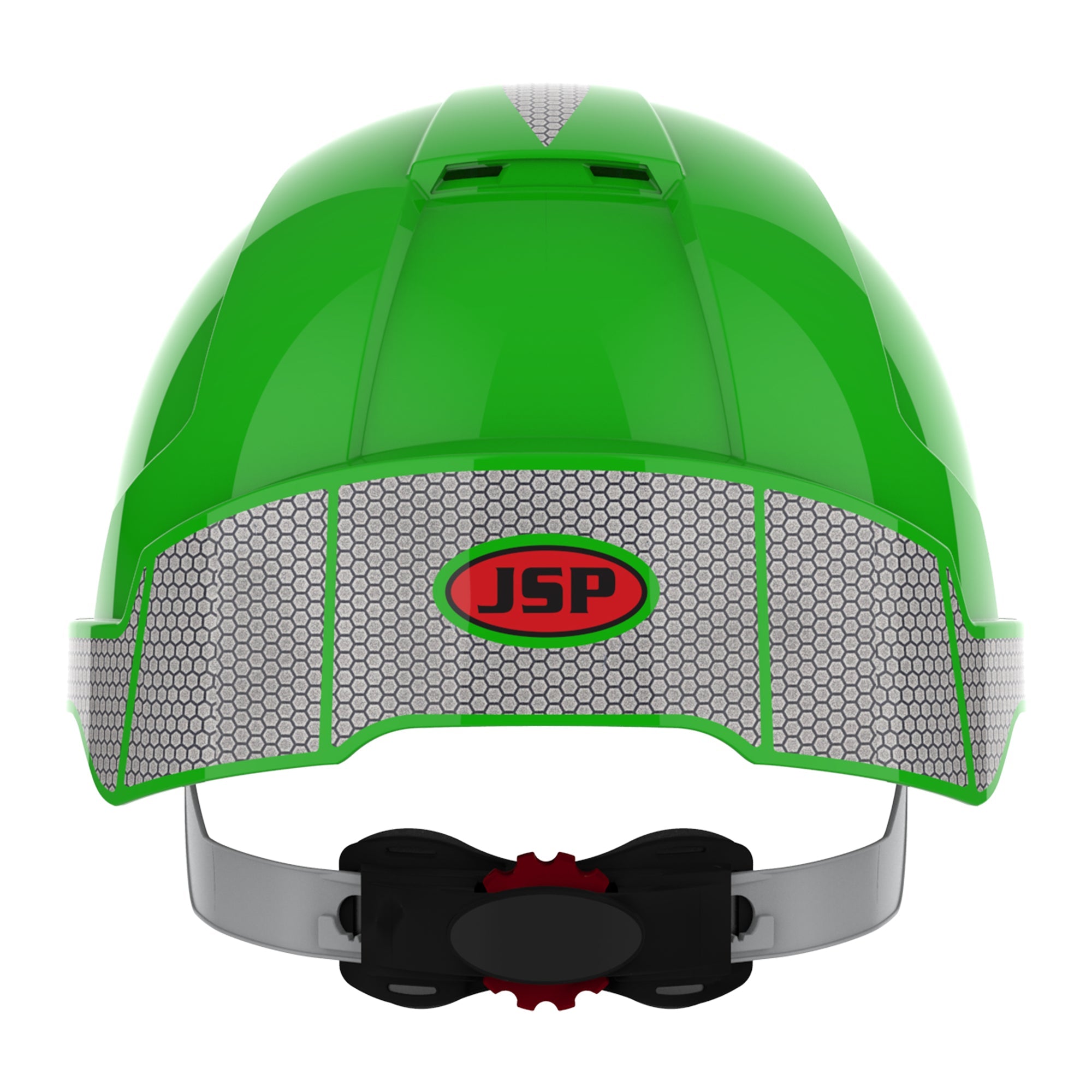JSP EVOLite Safety Helmet with Reflective CR2 Decals - Wheel Ratchet - Vented