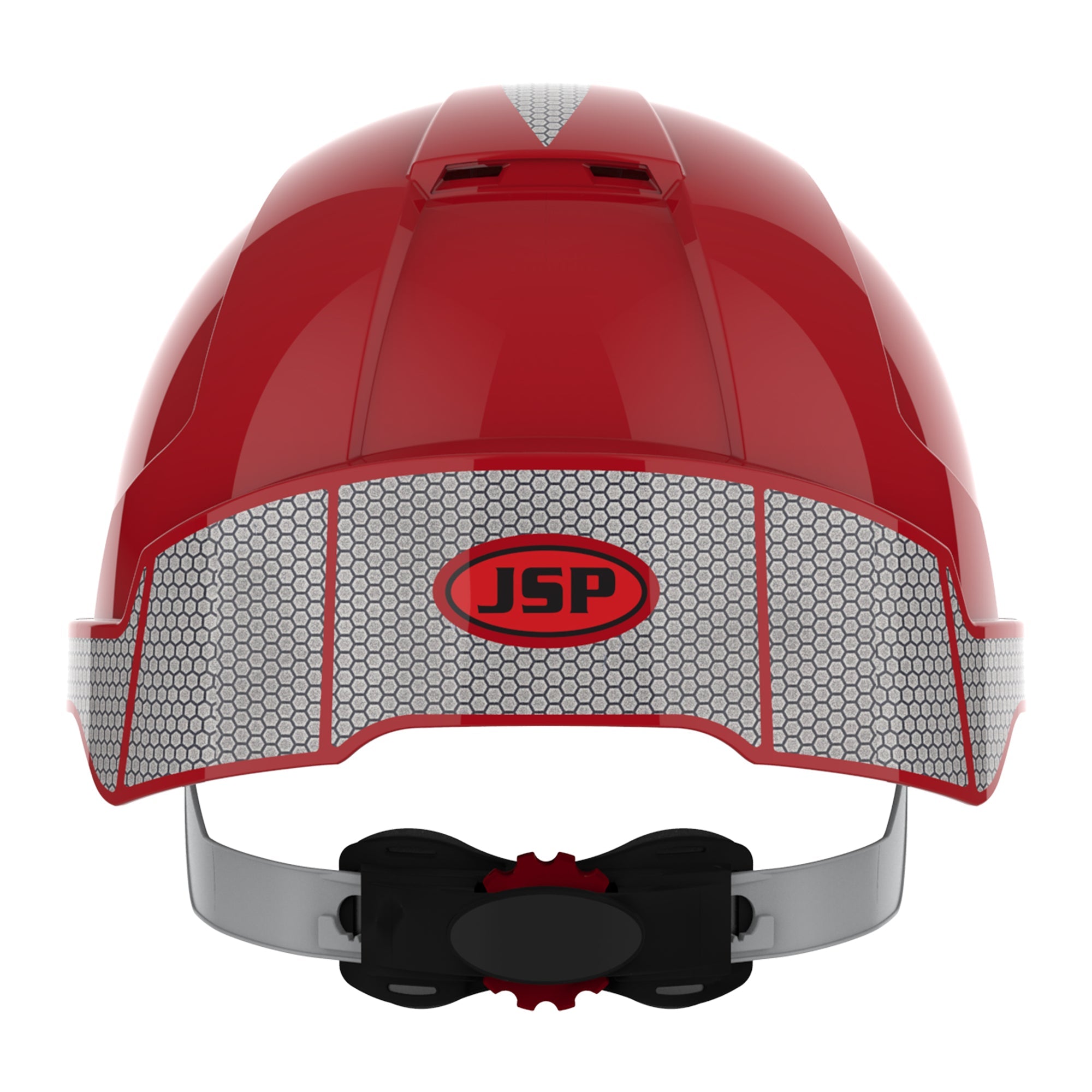 JSP EVOLite Safety Helmet with Reflective CR2 Decals - Wheel Ratchet - Vented