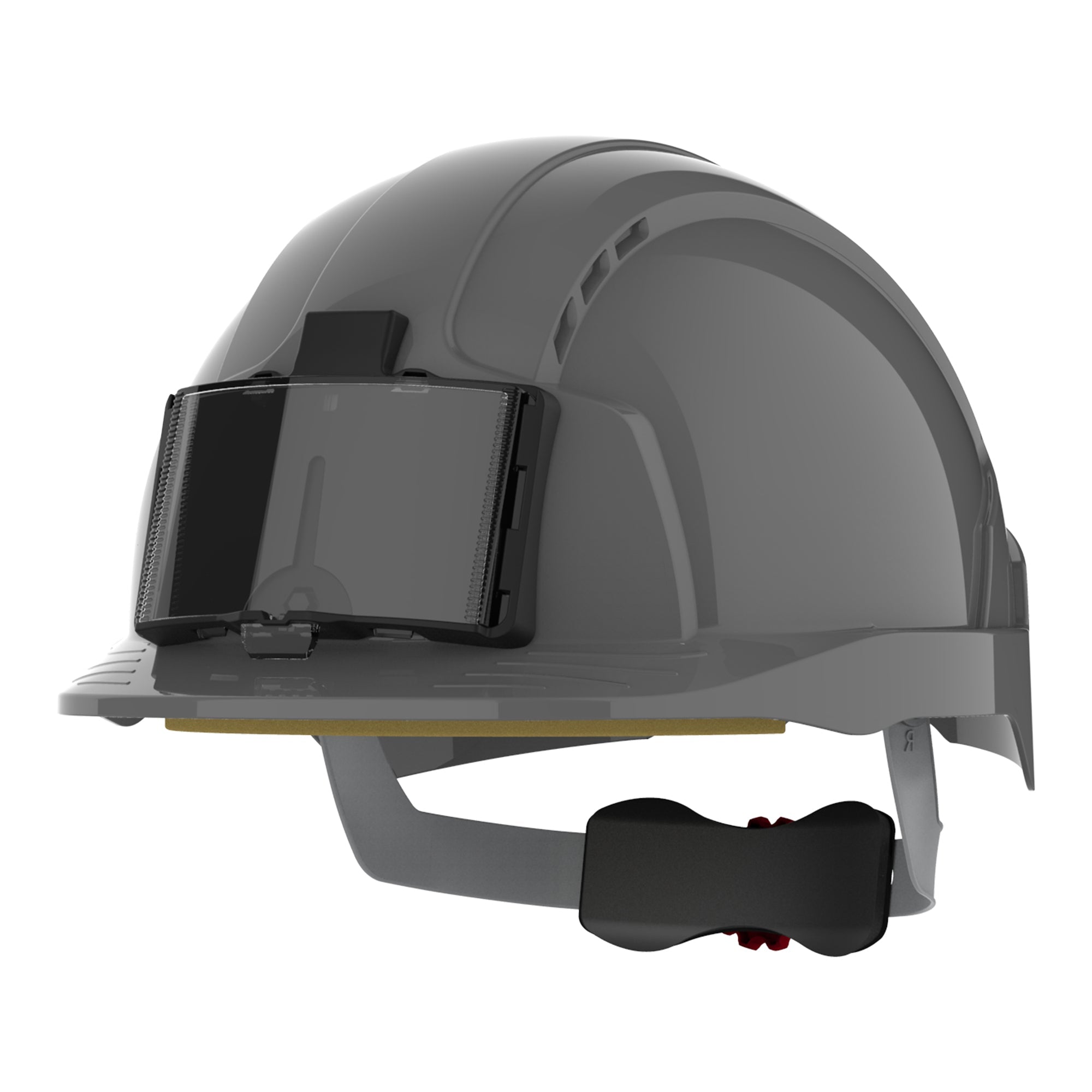 JSP EVOLite Safety Helmet with ID Badge Holder / Lamp Bracket