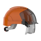 JSP EVO VISTAlens Safety Helmet with Integrated Eyewear