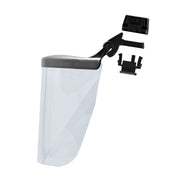 JSP EVO Surefit Carrier and 20cm Electric Arc Polycarbonate Visor for Evolution Safety Helmet