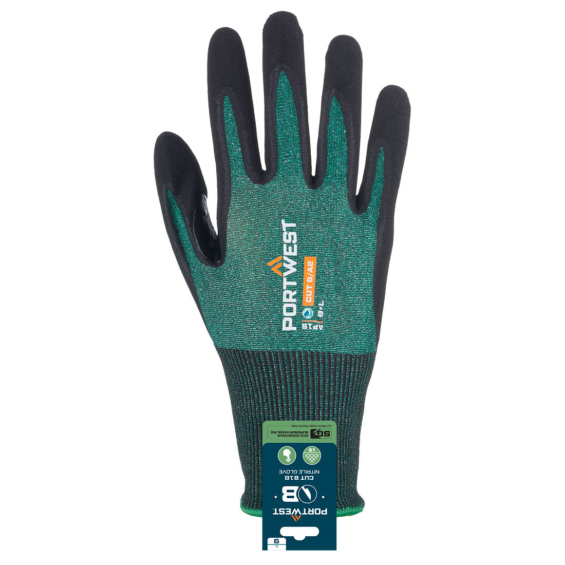 Portwest SG Cut B18 Nitrile Glove (Retail)