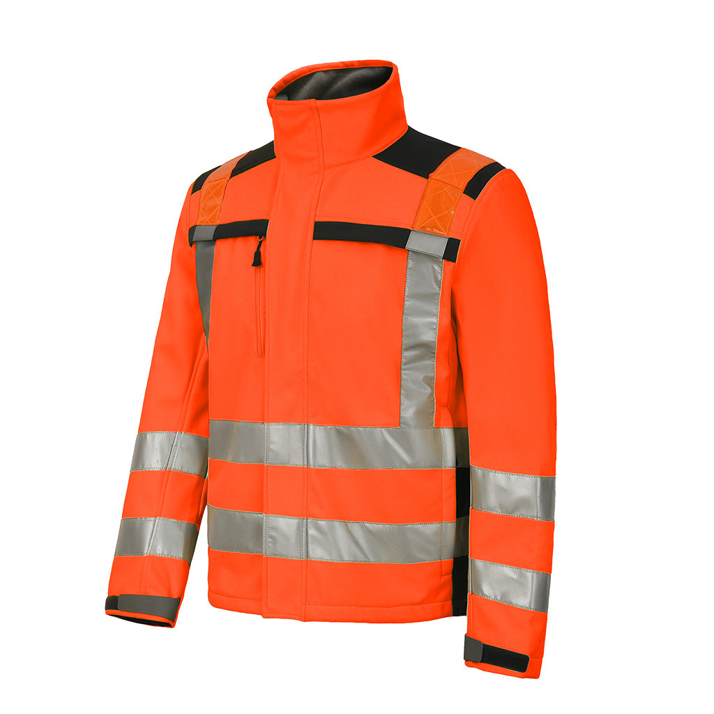 Future Garments Premium Amber Hi-Vis Soft Shell Fleece
