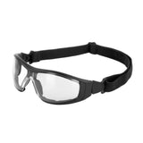 JSP Stealth Hybrid Safety Specs / Goggles (Clear Lens)