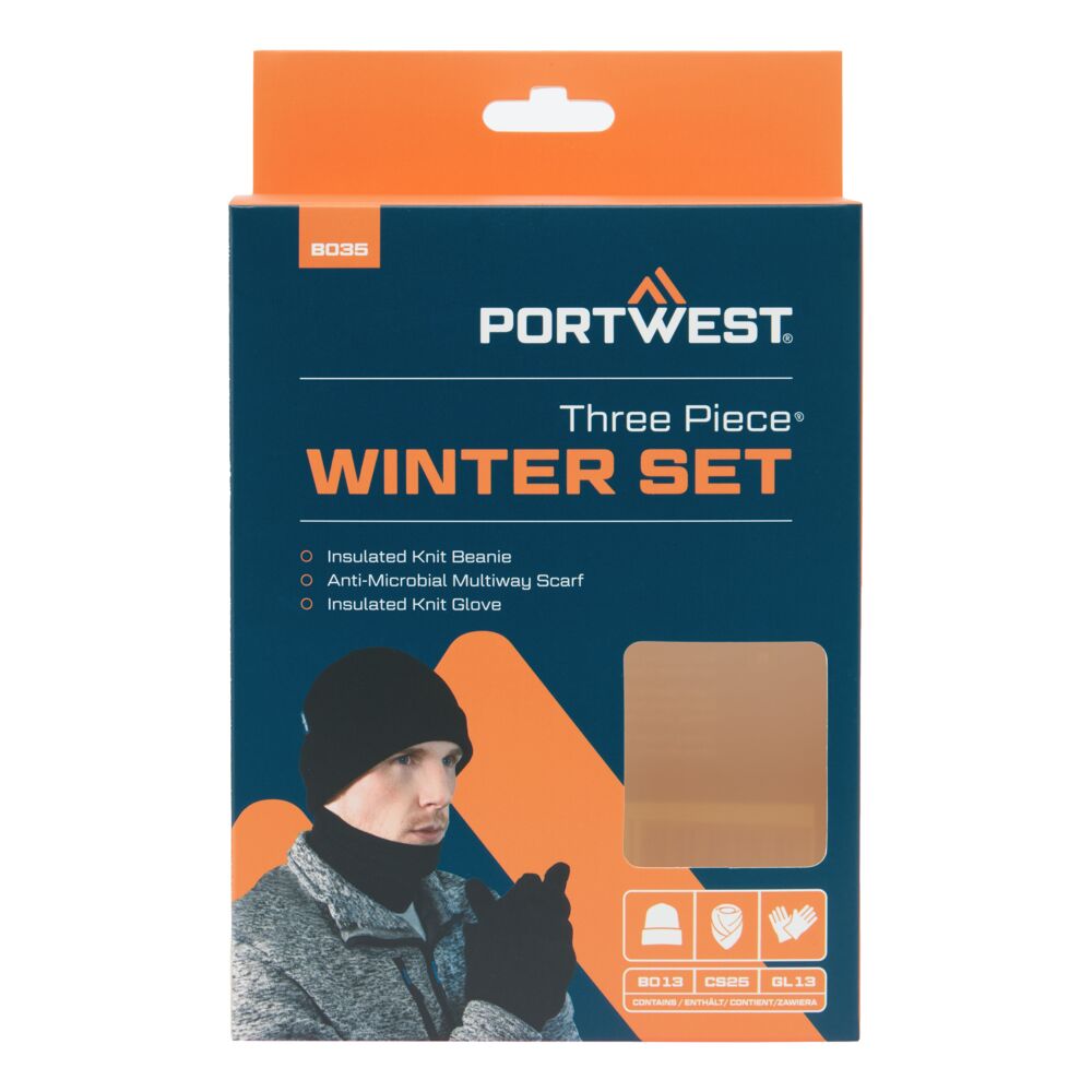 Portwest Winter Accessory Set (3pcs)