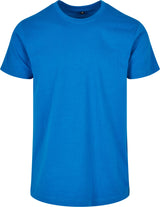 Build Your Brand Basic Basic Round Neck Tee - Cobalt Blue