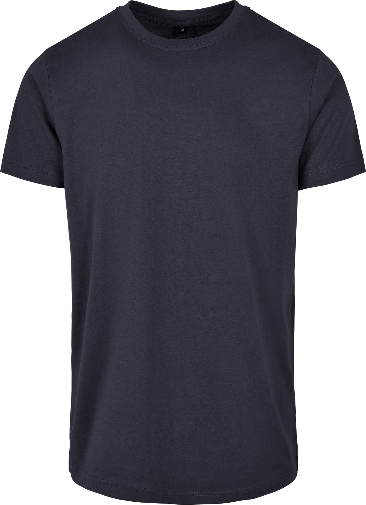 Build Your Brand Basic Basic Round Neck Tee - Navy