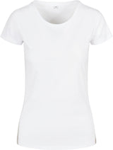 Build Your Brand Basic Women's Basic Tee - White