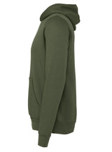 Bella Canvas Unisex Polycotton Fleece Pullover Hoodie - Military Green