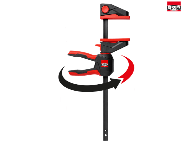 Bessey EZ360 One-Handed 360° Clamp 600mm