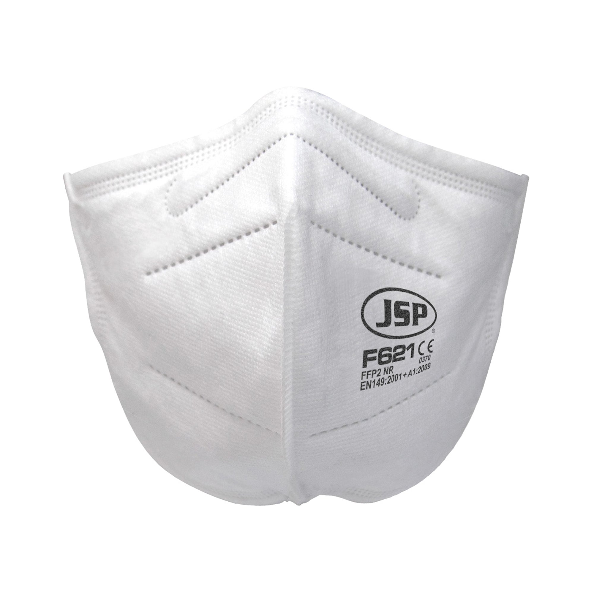 JSP Disposable Vertical Fold Flat Mask FFP2 (F621) - Box of 40