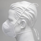 JSP Disposable Vertical Fold Flat Mask FFP2V (F622) - Retail Ready - Pack of 2
