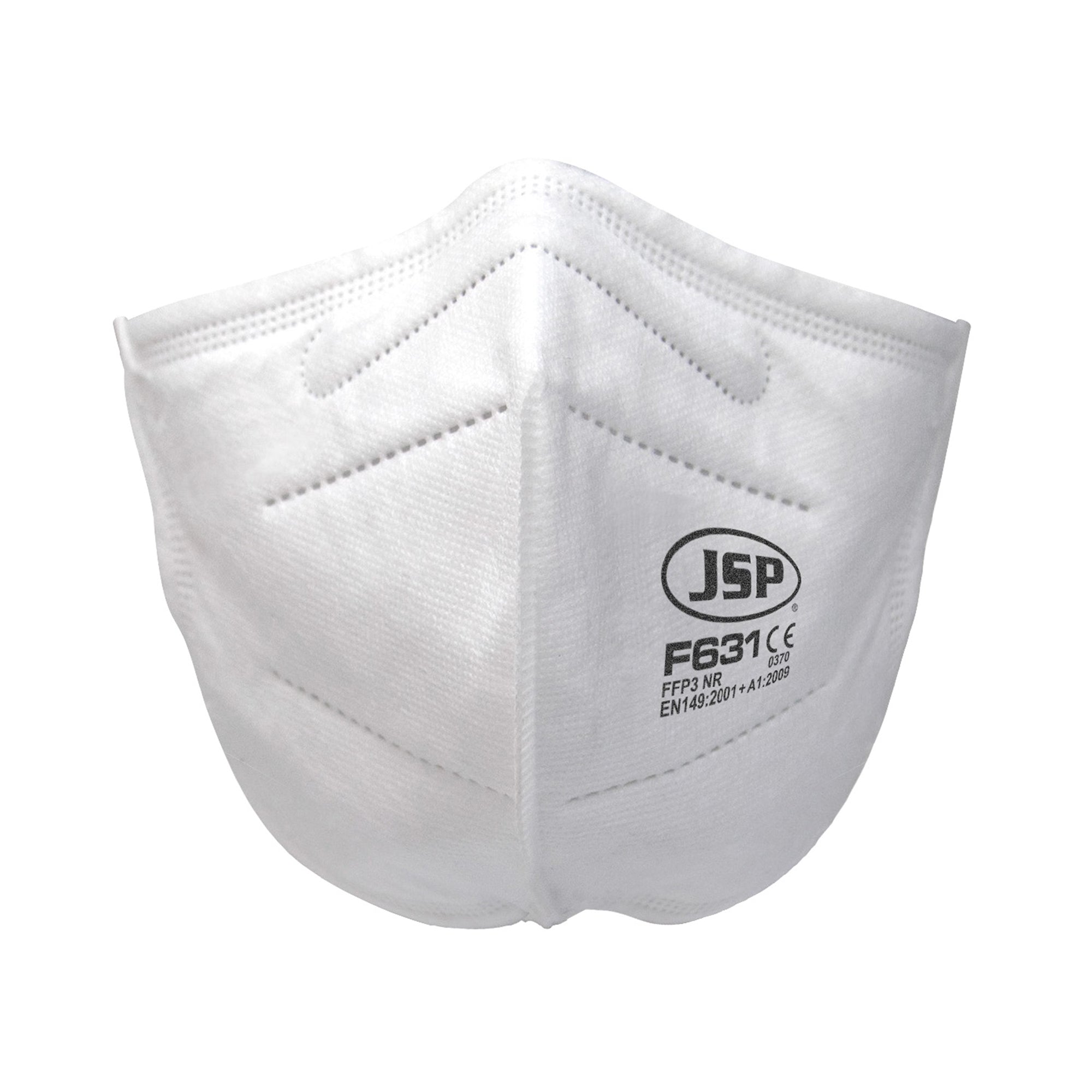 JSP Disposable Vertical Fold Flat Mask FFP3 (F631) - Box of 40