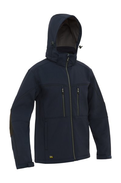 Bisley Jacket Flx & Move™ Ripstop Softshell Jacket 320gsm #colour_navy