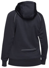 Bisley Women's Fleece Zip Front Hoodie W/Sherpa Lining 270gsm #colour_navy