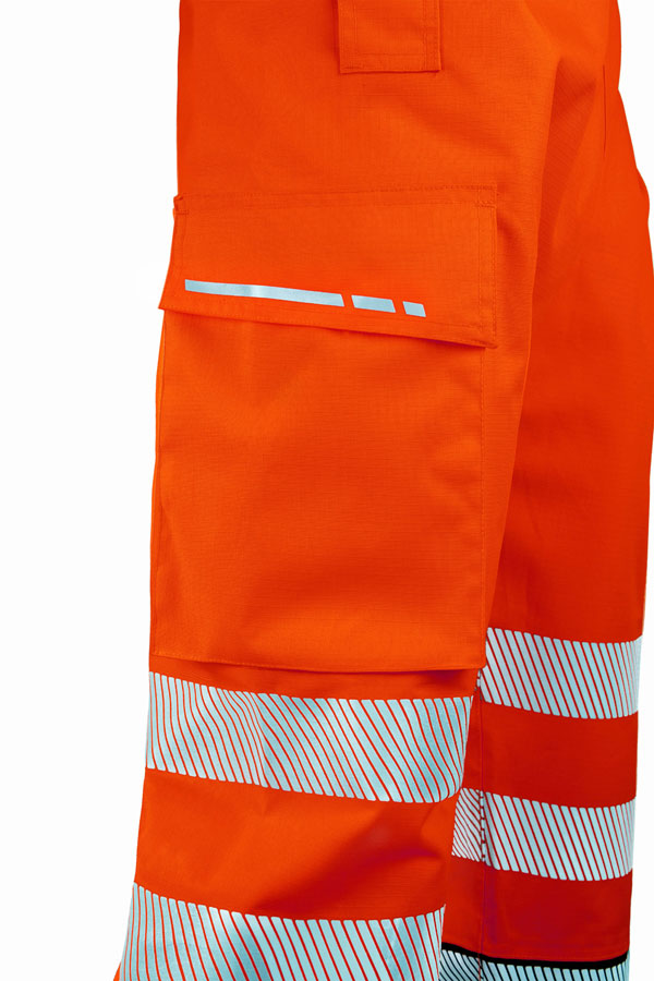 Beeswift Deltic Hi-Vis Overtrouser Two-Tone