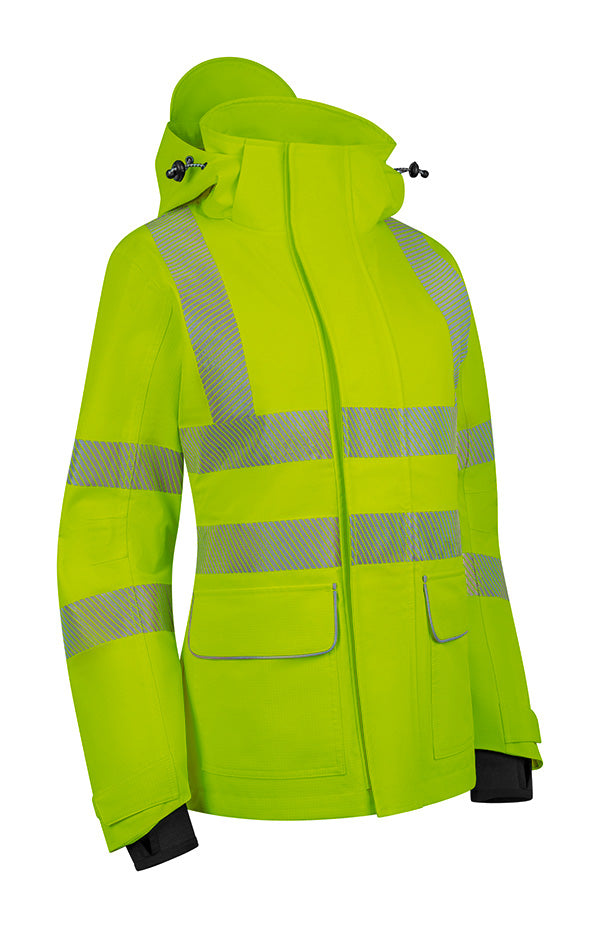 Beeswift Beeswift Stormwear Womens Hi-Vis Jacket