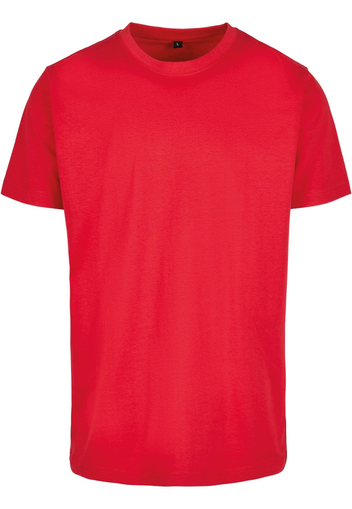 Build Your Brand T-Shirt Round-Neck - City Red