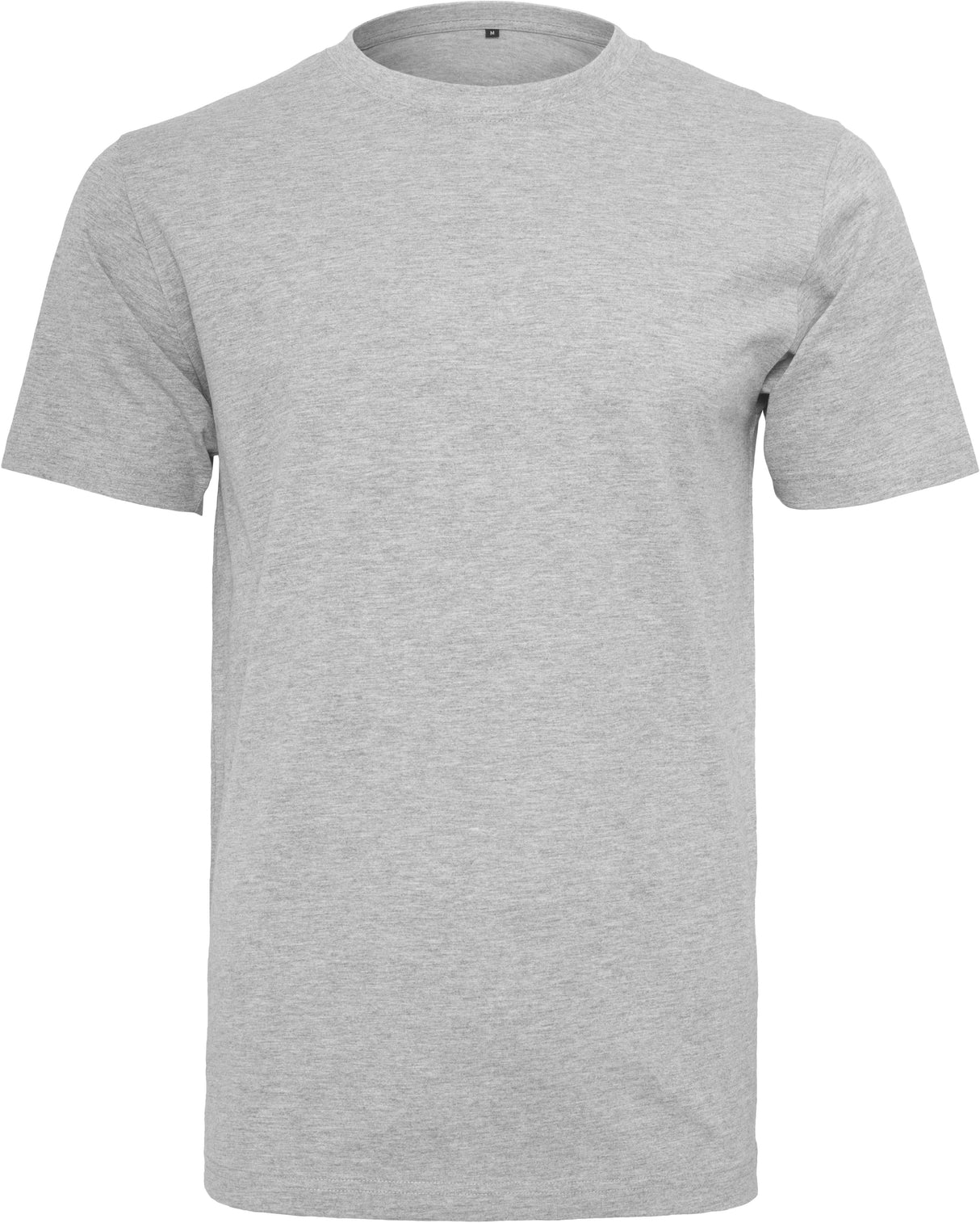 Build Your Brand T-Shirt Round-Neck - Heather Grey