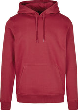 Build Your Brand Heavy Hoodie - Burgundy