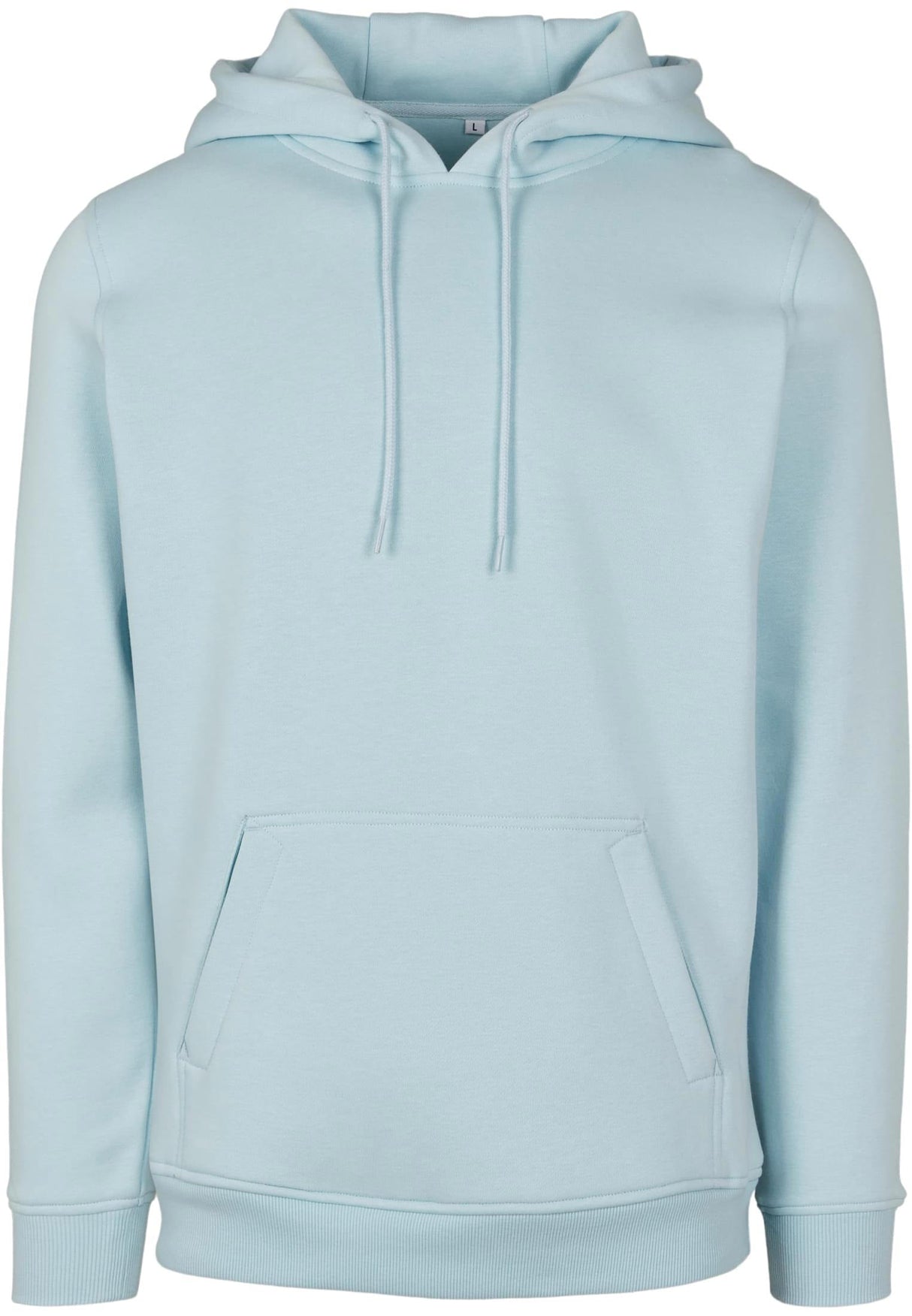 Build Your Brand Heavy Hoodie - Ocean Blue