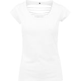 Build Your Brand Women's Back Cut Tee