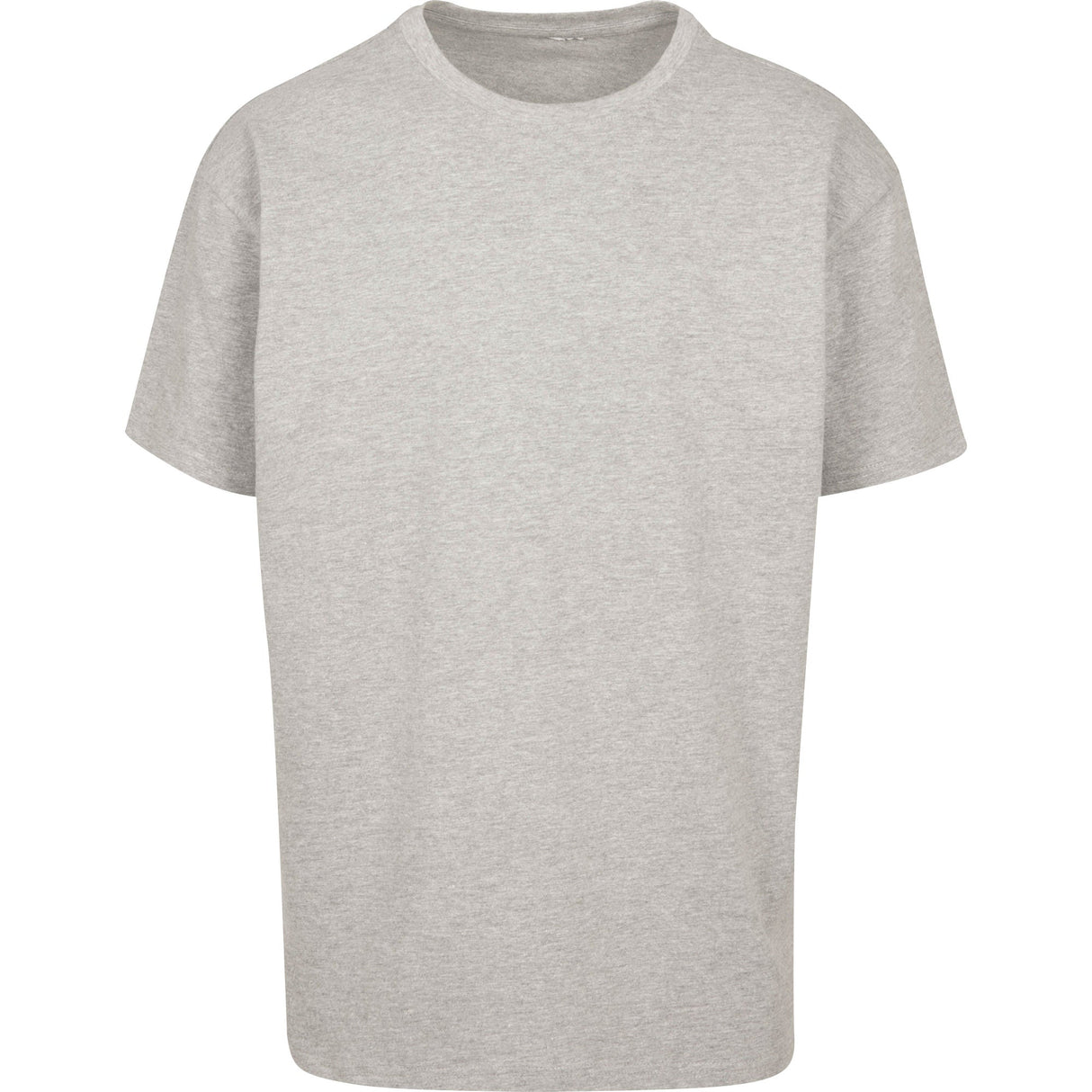 Build Your Brand Heavy Oversized Tee - Grey