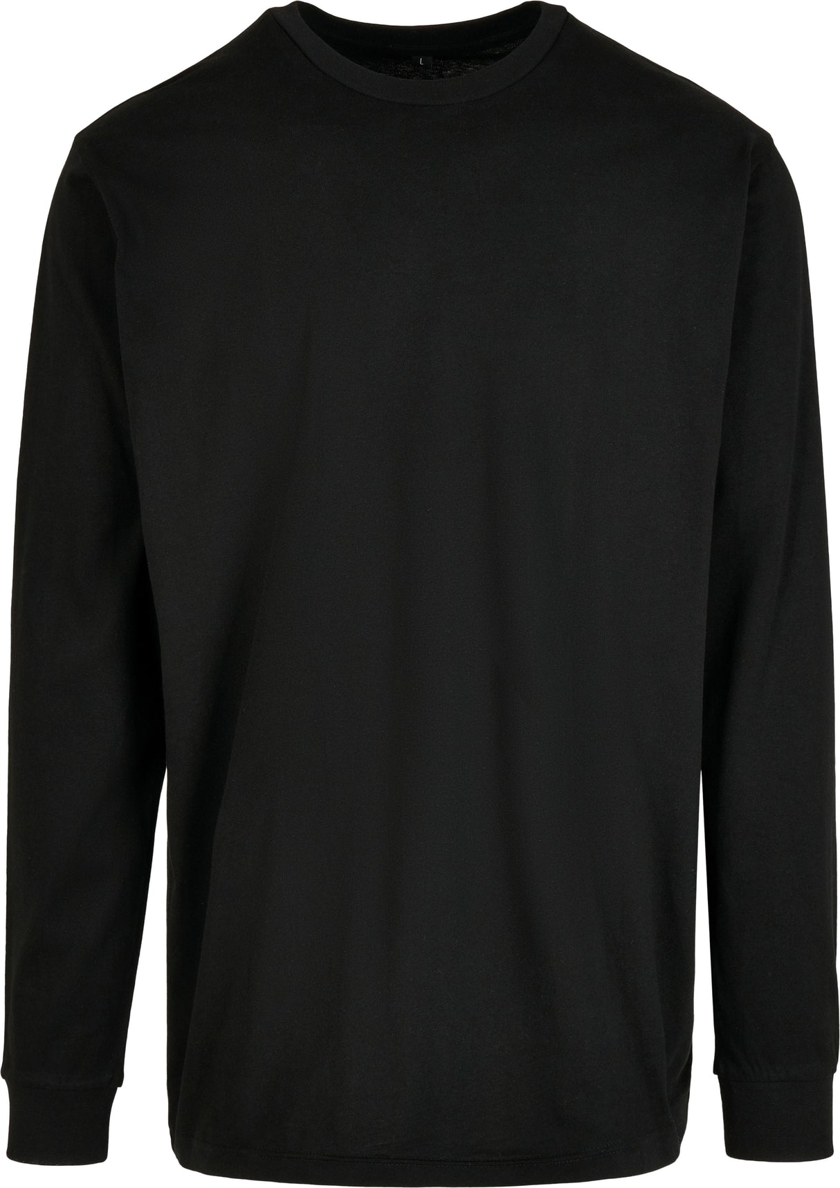 Build Your Brand Organic Long Sleeve With Cuff Rib