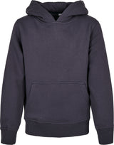 Build Your Brand Organic Kids Basic Hoodie