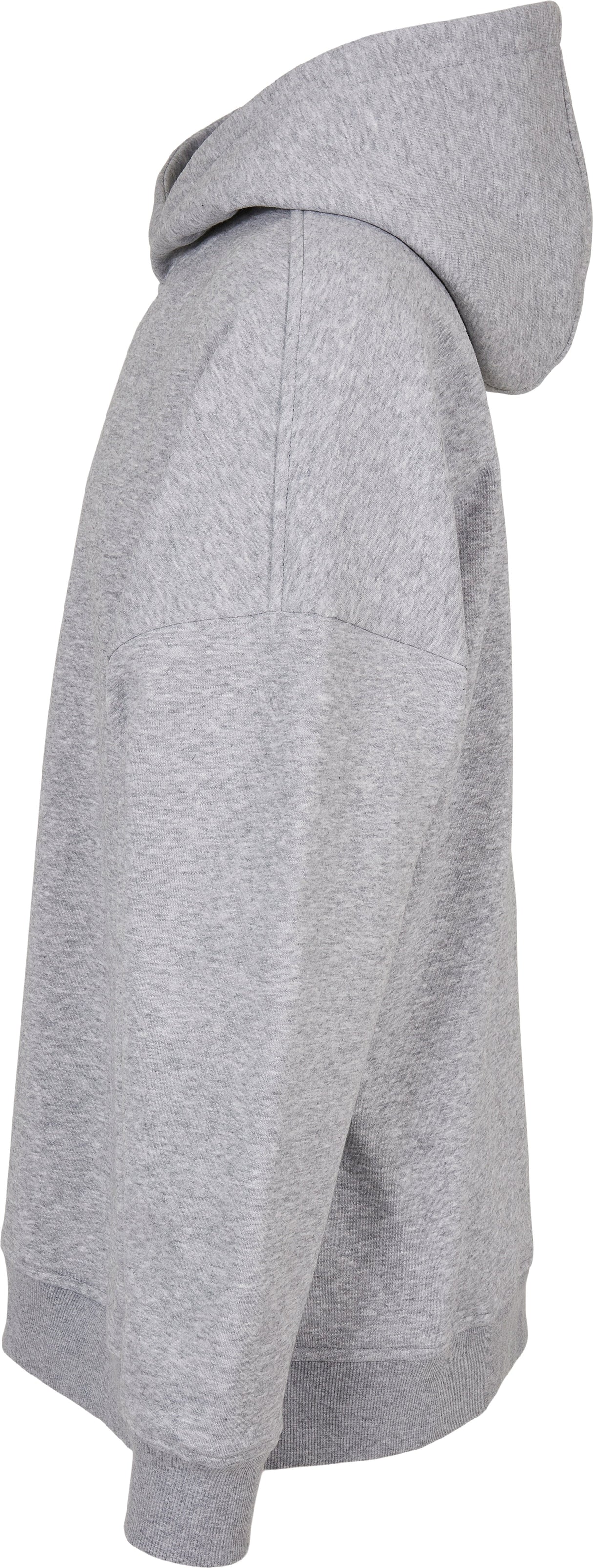 Build Your Brand Oversized Cut-On Sleeve Hoodie