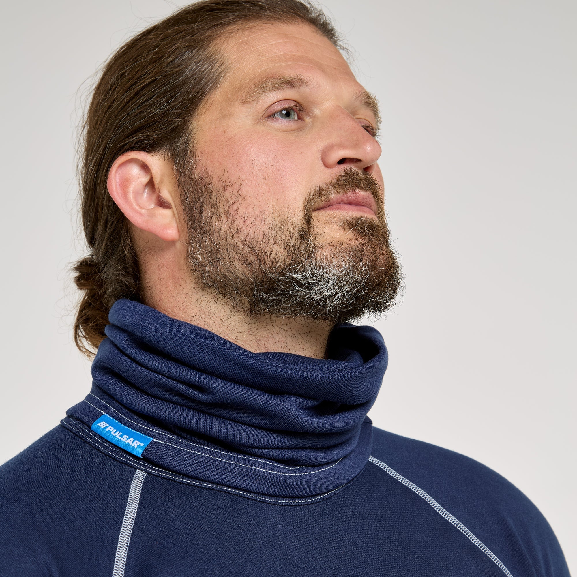 Pulsar Snood Navy Unisex