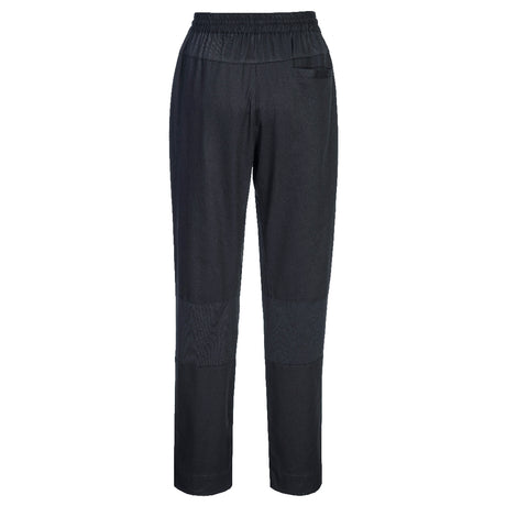 Portwest Cotton Mesh Air Chef Trousers #colour_black