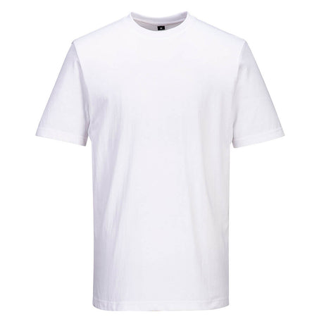 Portwest Chef Cotton Mesh Air T-Shirt #colour_white