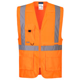 Portwest Hi-Vis Tablet Pocket Executive Vest