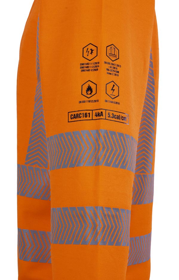 Beeswift High Visibility Arc Flash Polo Shirt