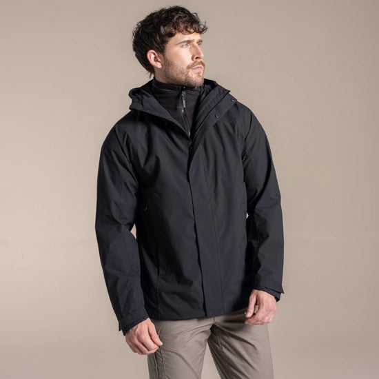 Craghoppers Expert Men's Expert Basecamp 3 in 1 Waterproof & Breathable Jacket