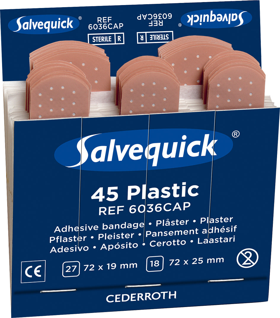 Beeswift Salvequick W/Proof Plasters Refill