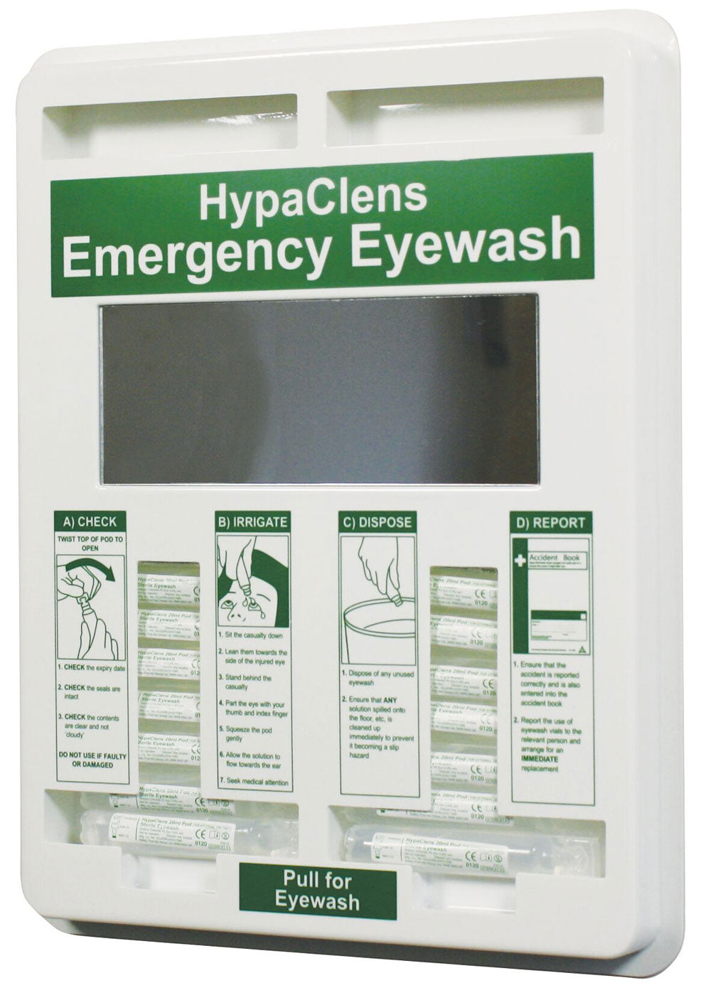 Beeswift Hypaclens 20Ml Eyewash Dispenser (Inc 25 Pods)